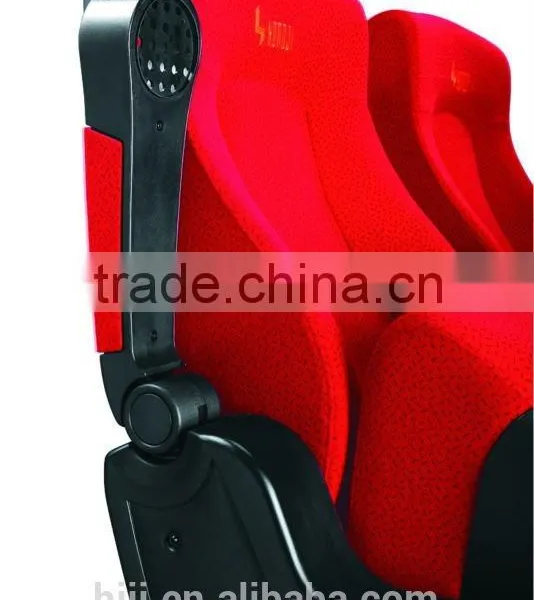 Luxury Theater Cinema Seat,plastic Shell Movie Chair With Movable Seat HJ815B photo-4