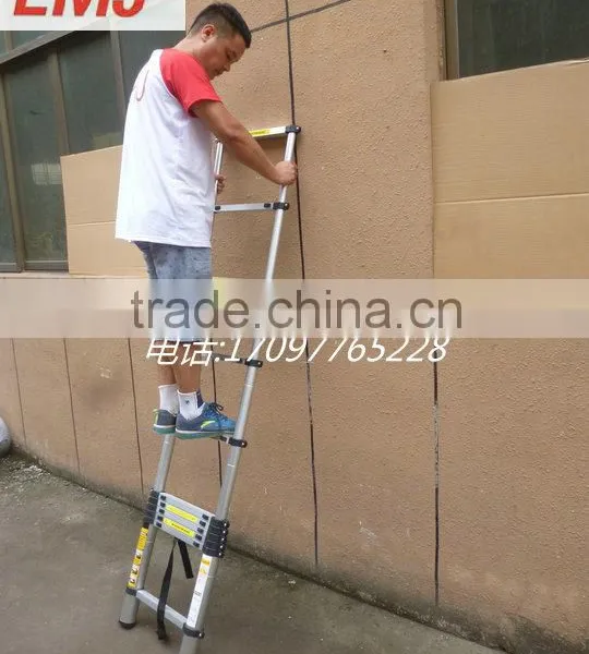 TELESCOPIC 3.2m ALUMINIUM DIY FOLDABLE EXTENDABLE BULIDERS MULTI PURPOSE LADDER photo-3