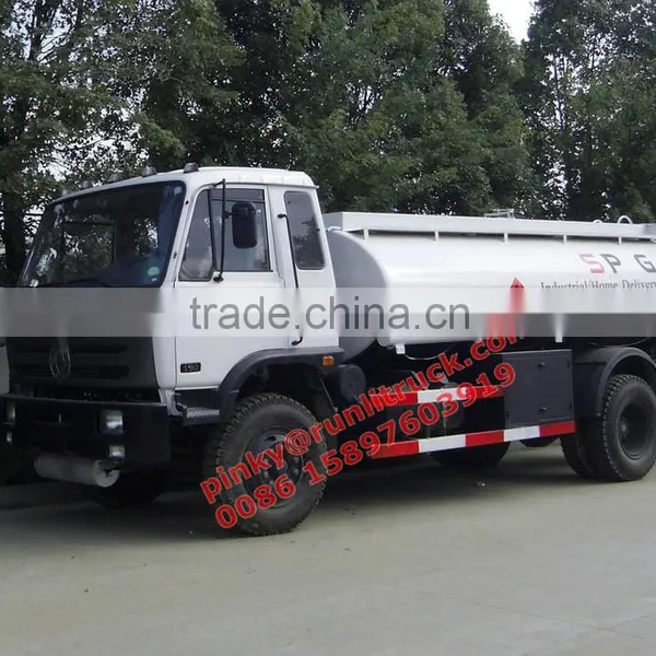 Cheaper Price Chinese Suizhou Dongfeng 10cbm Mobile Fuel Tank Truck Fuel Trucks Oil Bowser Trucks Hot Sales