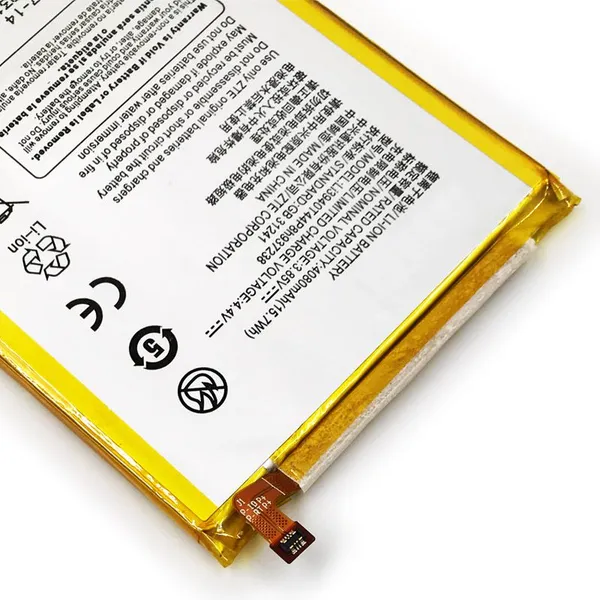 Cell Phone Battery 4080mAh Li3940T44P8h937238 Lithium Ion Batteries For ZTE Blade Z Max Z982 Replacement photo-2