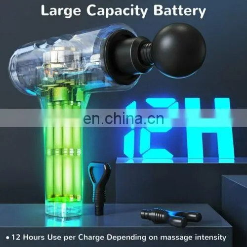 Massage Gun Deep Tissue Massager Vibrating Percussion Relax Body Muscle NEW photo-4