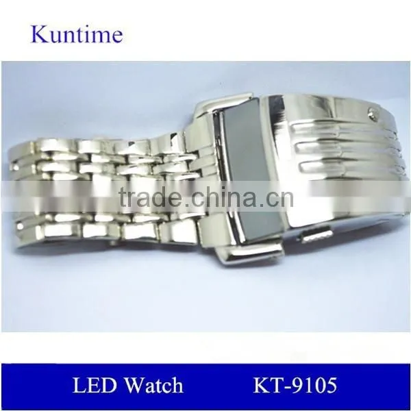 Wholesale Man Watch Vogue Stainless Steel Digital Watch photo-5