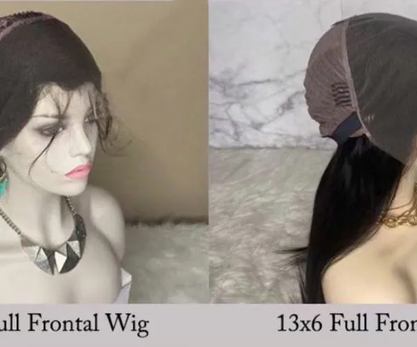 Wig 100% Human Hair Virgin Hair Lace Wig photo-3