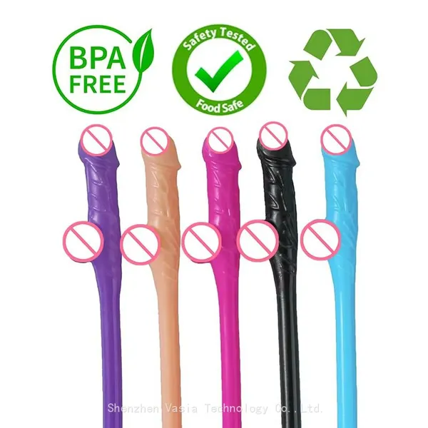 Bachelorette Reusable Willy Straws - Hen Party Funny Drinking Decor Adult Supplies photo-5
