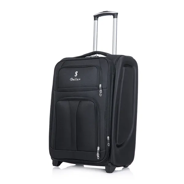 STOCK LOTS DOLLAR 3PCS 4PCS FABRIC EVA TROLLEY LUGGAGE SUITCASE SETS photo-3