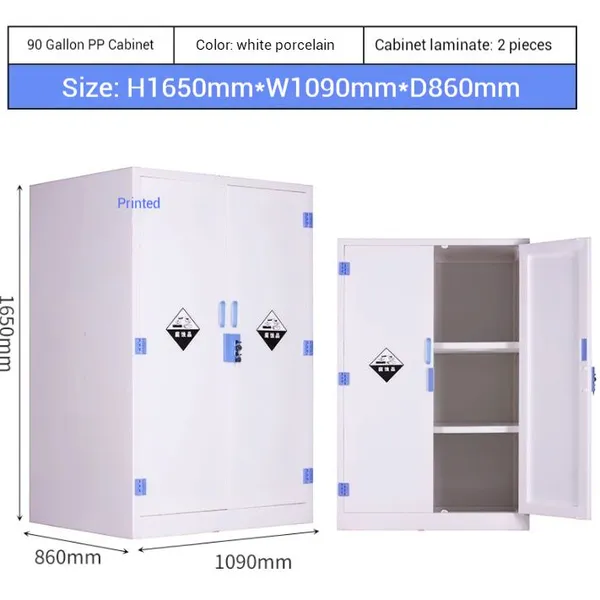 Hengna University Lab PP Cabinet - Safe Chemical Storage for Educational Institutions Supplier photo-1