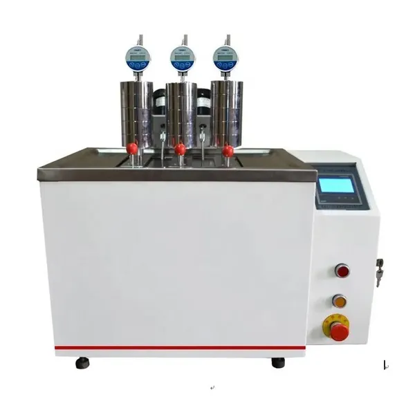 HST Computer-controlled Thermal Deformation Vicat Softening Point Tester Plastic Thermal Deformation Testing Machine photo-3