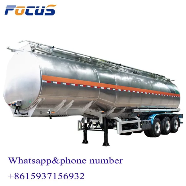 4 Axles 50000 Liters Oil Carbon Steel Tanker, Fuel Stanless Steel Tank Trailer,diesel Aluminum Alloy Tank Trailer,crude Oil Semi Tank Trailer photo-3