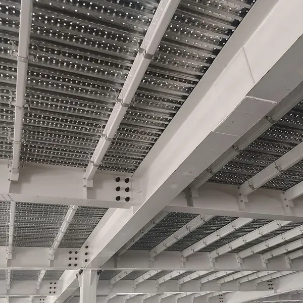 Prefabricated Steel Structure Mezzanine Platform for Warehouse Storage photo-3