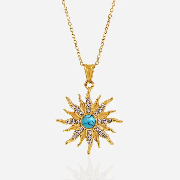 Sea Water Resistant Stainless Steel Necklace Charm Non-Tarnish 2-Year Color Retention photo-2