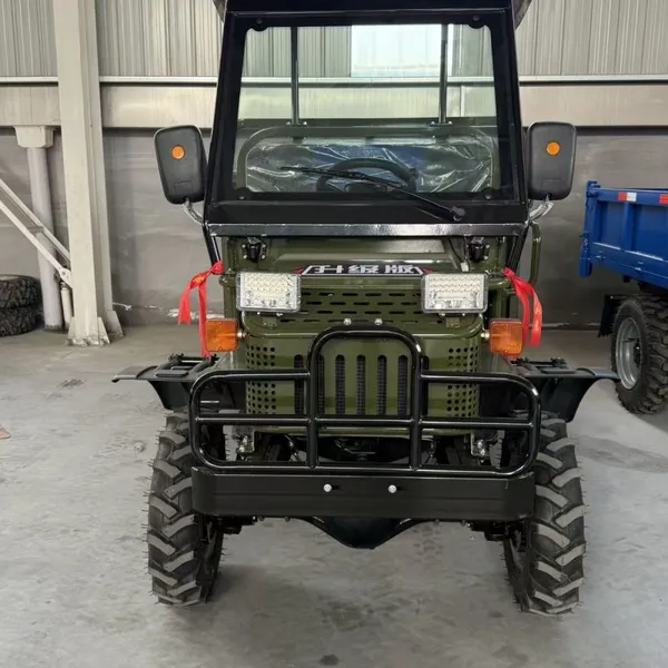 Diesel 4WD Four-wheel Self-dumping Tipper, Heavy-duty Cargo Vehicle for Farm, Factory and Construction Sites. photo-2