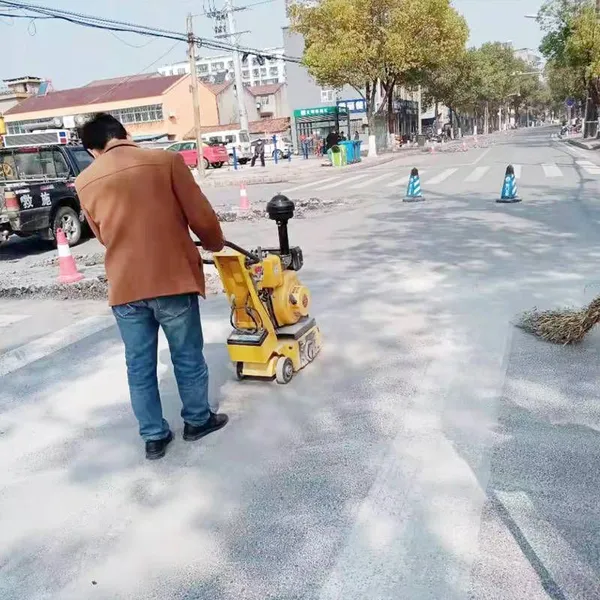 Old Road Marking Cleaning Machine, Asphalt Road Grinding Line Removal Machine, Line Removal Machine photo-4