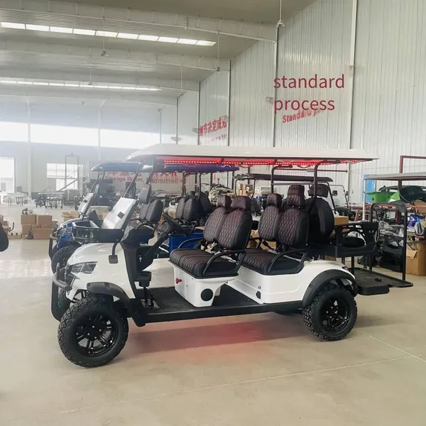 Newly Designed Oulilang Electric Four - Wheel Golf Carts, Customizable at Will, Direct Sales From the Manufacturer for Export Trade photo-4