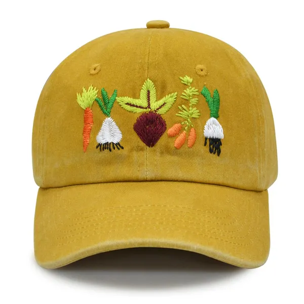 Gorra de deporte de algodón lavado Vintage Aruba con bordado personalizado photo-4