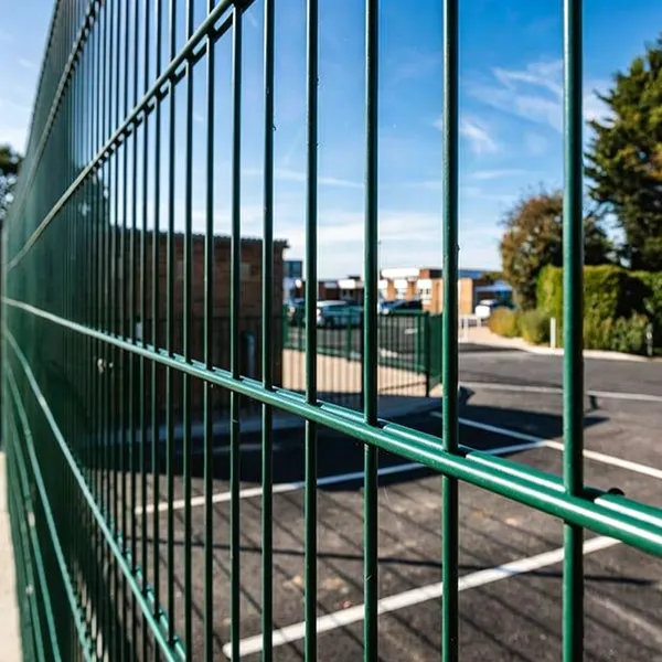 868 Twin Mesh Panel Fencing Weatherproof Double Wire Stadium Security Fence