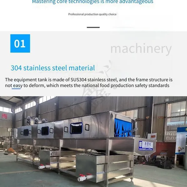 High-pressure Spray Cleaning Machine for Canteen Trays and Pharmaceutical Turnover Boxes, Fully Automatic Cleaning and Air-drying Integrated Machine photo-2