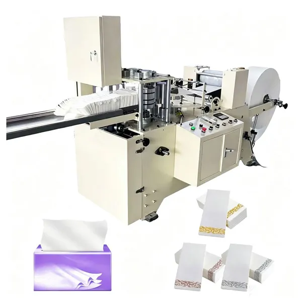 Factory Custom Semi Automatic Sanitary Napkin Making Machine Price in China