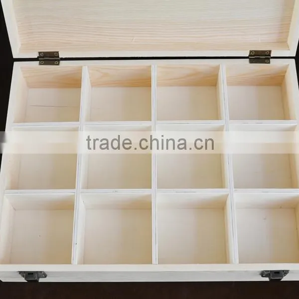 Homemade Christmas Wooden Gift Chocolate Box/wooden Tea Box photo-4
