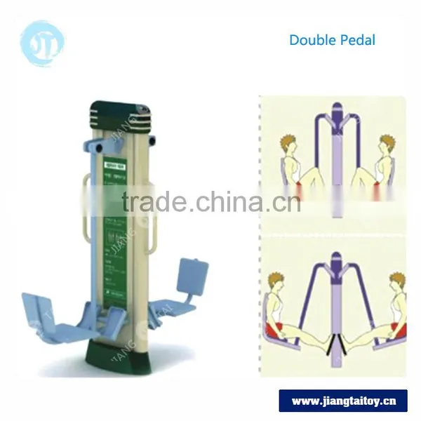 JT-11001B Luxury Double Turning Wheel Life Outdoor Fitness Exercise Equipment photo-3