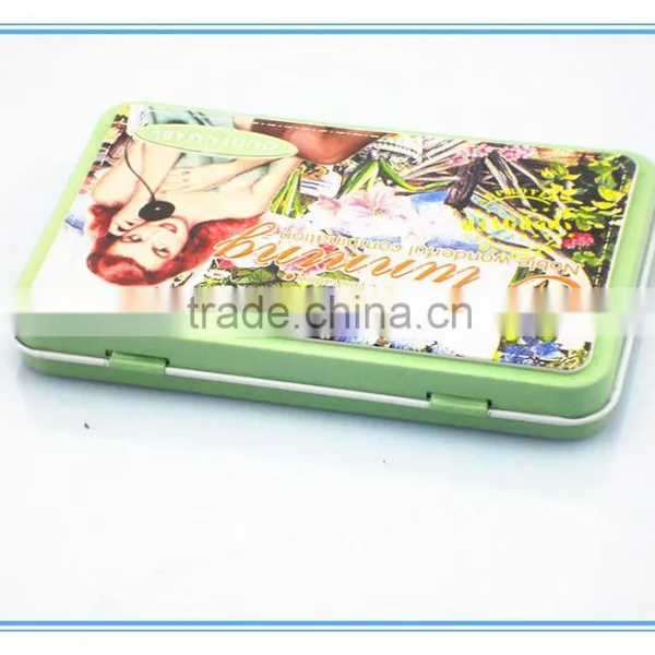 Beautiful Battery Tin Box,small Rectangular Metal Tin Box for Battery,colorful Rectangular Tobacco Tin Box photo-4