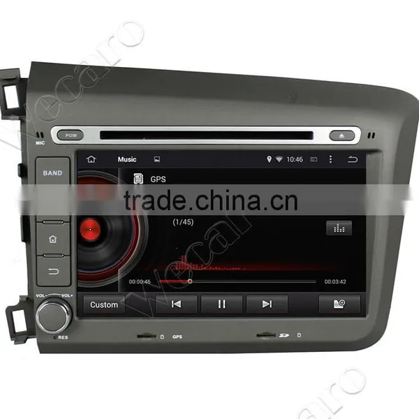 Wecaro Android 4.4.4 Car Dvd Player High Quality 8 for Honda Civic Navigation System OBD2 Playstore 2012 2013 photo-3
