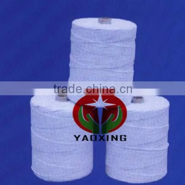 Heat Insulation Ceramic Fiber Yarn With ss Wire Heat Insulation Yarn photo-4