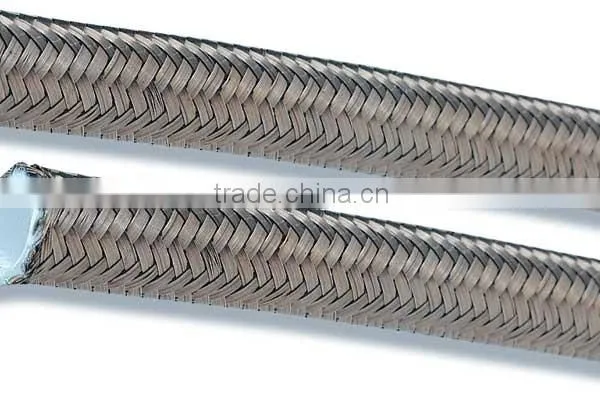 Resistant Corrosion 3/16" PTFE Stainless Hose photo-2
