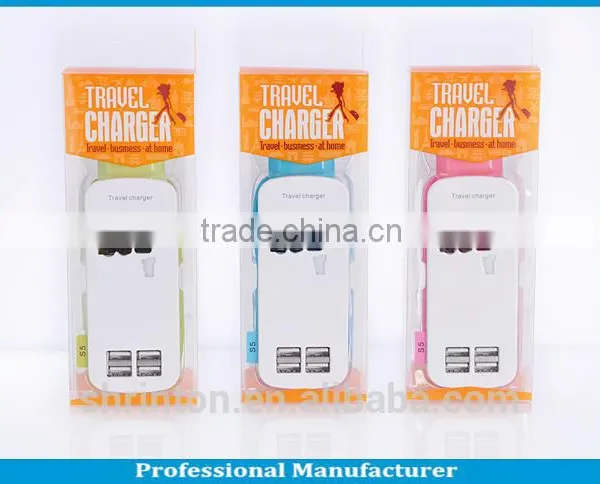 Colorful 4 USB Travel Charger photo-3