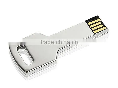 Square Metal Usb Key Drive 8gb With Logo Imprinted photo-3