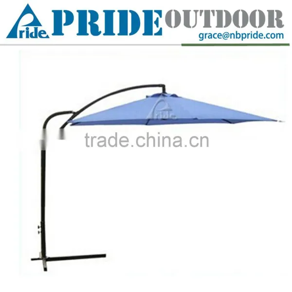 Folding Portable Waterproof Outdoor Restaurant Vogue Raffia Beach Large Market Umbrella