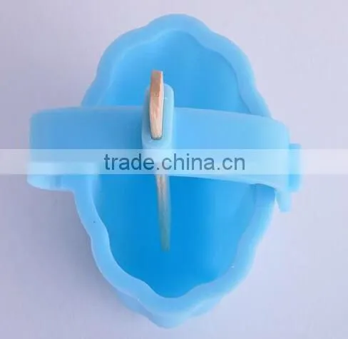 AN676 ANPHY The Silicone Popsicle Mold Ice Cream Bucket 6.5*6.5*9.5cm photo-3