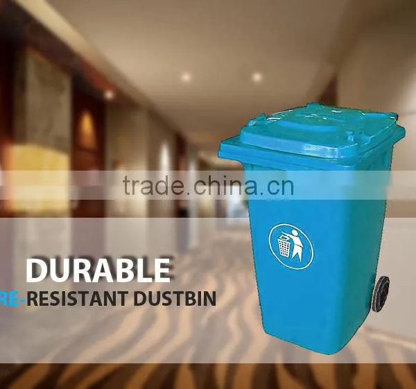 Frie-resistant Outdoor Turning Cover Dustbin photo-2