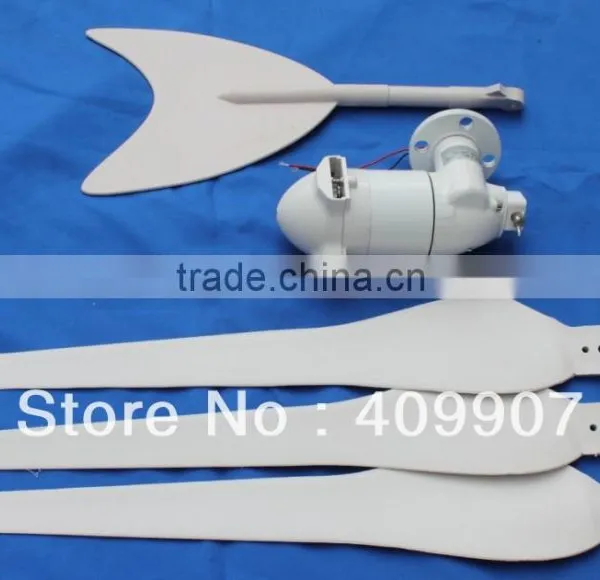 Wholesales 100w Portable and Small Wind Turbine Generator Windmill 12v 24v AC photo-2