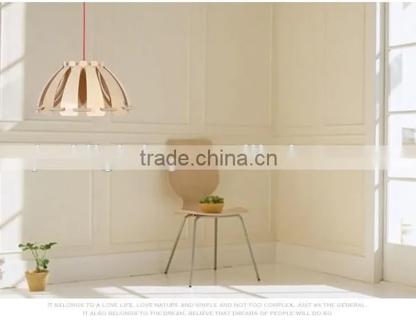 LED Pendant Light JK-8005B-25 Edison Wooden Fixture Pendant Light photo-2