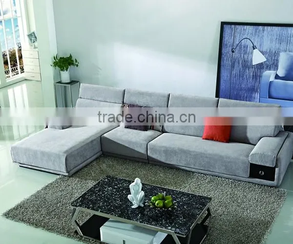 2016 Hottest 3+1+ Left Hand Facing Chaise Sofa Bed Furniture photo-4