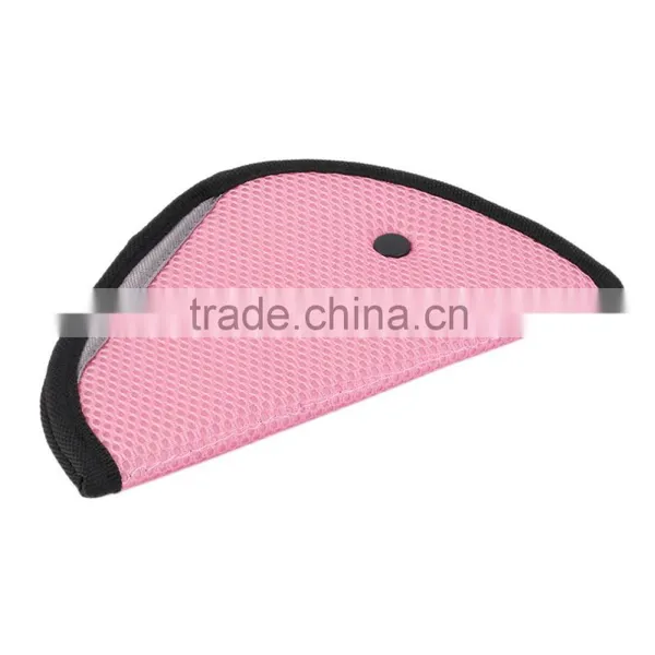 Triangle Baby Car Safety Seat Belts Adjuster Clip Accessories Child Protector RED Color Pink Color Send photo-5
