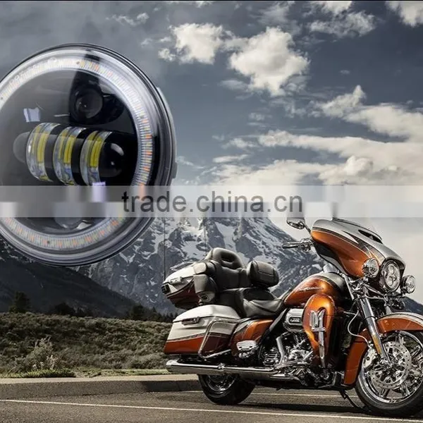Smart Design Diecast Aluminum Housing 5.75'' Led Motorcycle Headlight photo-6