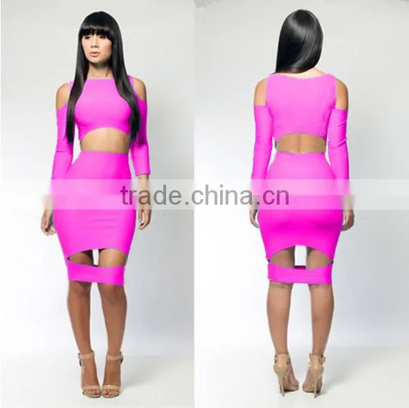 2014 White Hot Sexy Cut Out Dresses photo-4