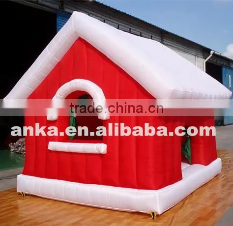 Customized Christmas Decoration Inflatable Santa Grotto photo-2