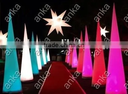 Led Light Columns/ Spin Inflatable Column