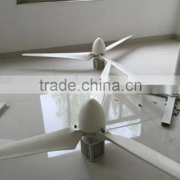 Home Wind Turbine 1.5kw Windmill, 1.5kw Wind Generators Three Phase AC Alternator/pmg photo-3
