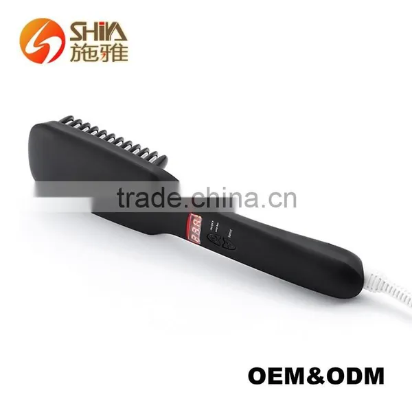 Pro Styler New Hair Curling Brush Hair Straightening Straight Ceramic Flat Iron Comb as Seen on tv Hairdressing Salon Equipment Quality Choice photo-5