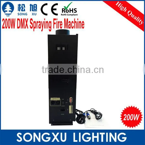 fire machine 200w dmx spray dj power flame thrower