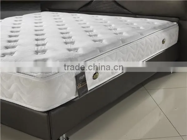 Vintage Luxury Pocket Spring Vaccum Compressed Mattress / 2015 New Design Rolled-Pack Pocket Spring Mattress 5MT9 photo-2