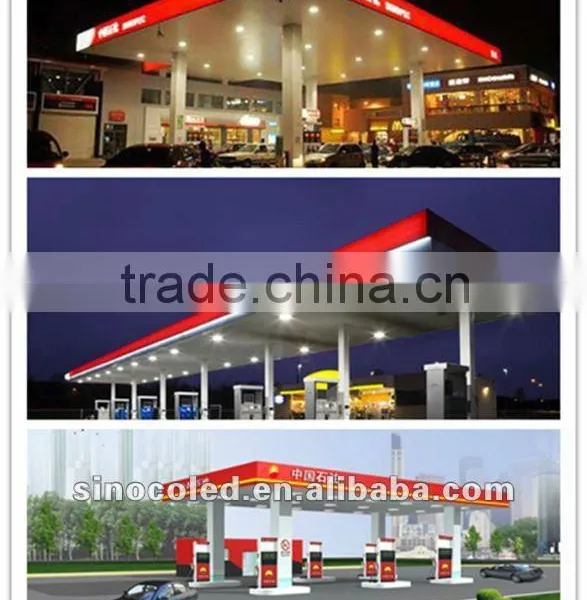 CE RoHS PSE Certified 60w Replacement Led Gas Station Light With 130lm/w photo-6