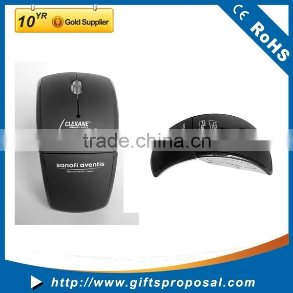 Wireless Optical Computer Mouse Foldable Mini USB 2.4Ghz Laptop Mouse With Vertical Scroll 1600 DPI Reliability Design Hot Sale photo-2