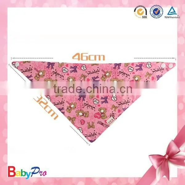 2015 China Hot Sale Promotional Animal Baby Triangle Scarf Baby Knitted Scarf photo-2