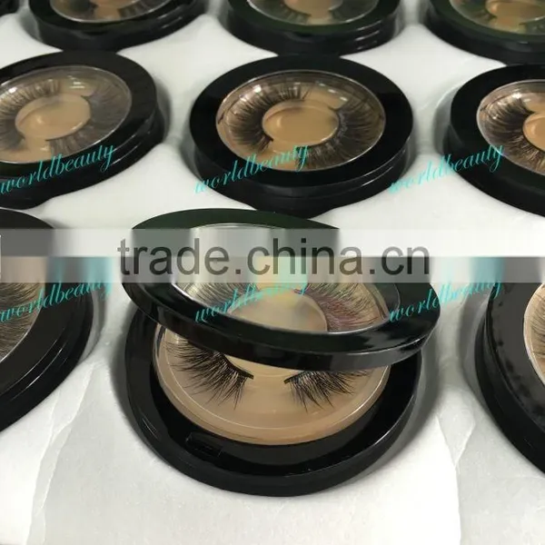100% Siberian Luxury Mink Fur Strip Eyelashes photo-3