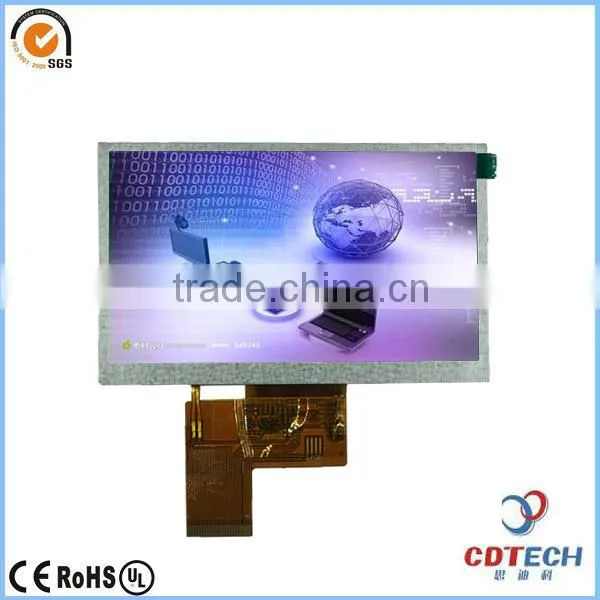 TFT LCD 5.0 Inch High Brighness Tft Lcd Module With RGB Interface