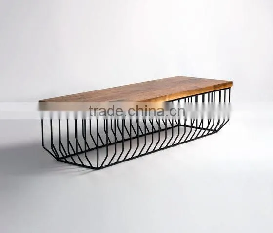 Reza Feiz Wooden Bench
